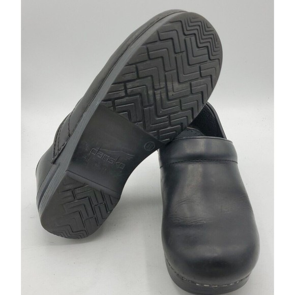 Dansko Professional Oiled Clog Size 39 / Women's US 8.5-9 Black - Picture 11 of 16